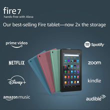 Load image into Gallery viewer, Fire 7 tablet, 7&quot; display, 16 GB
